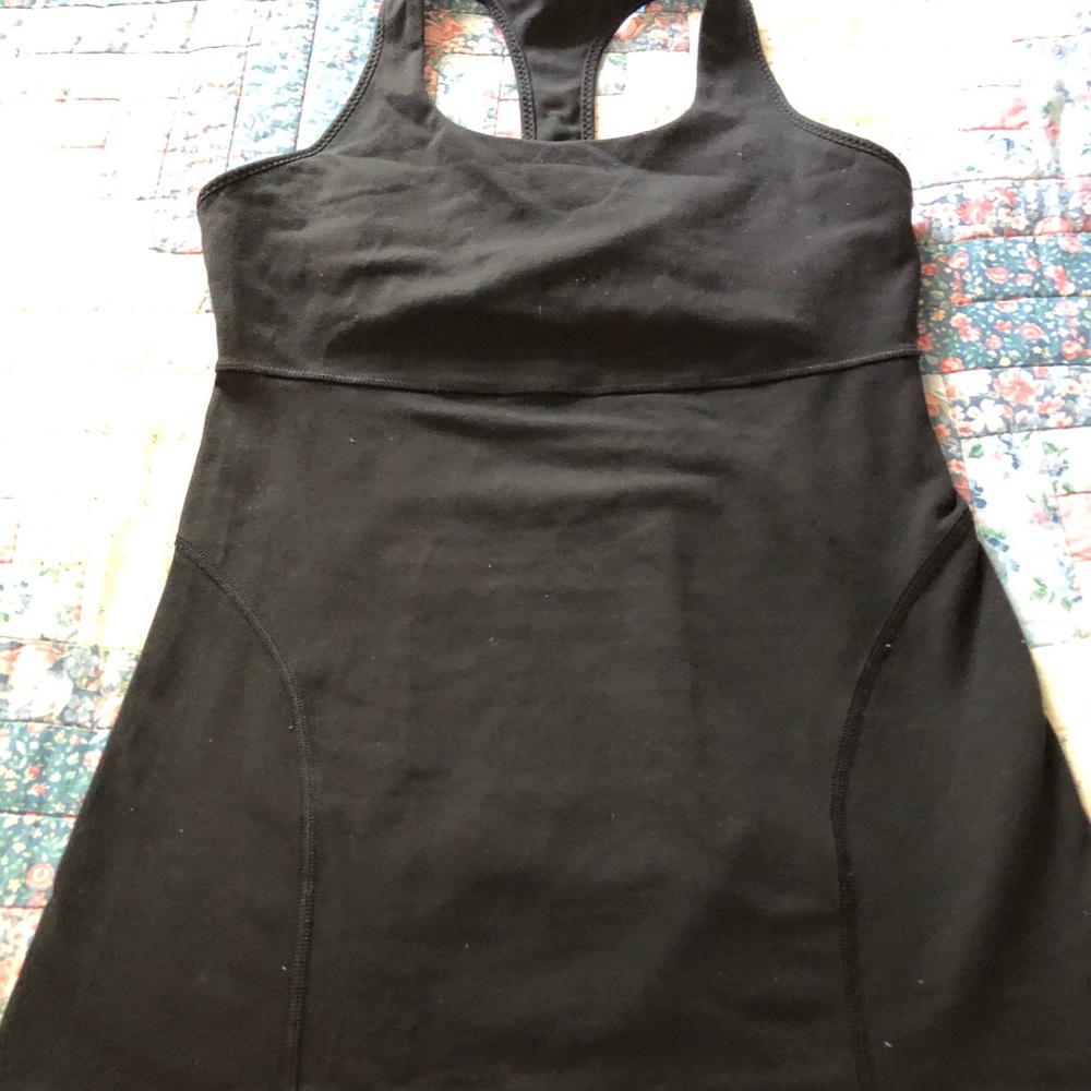Black Lululemon tank size 8
